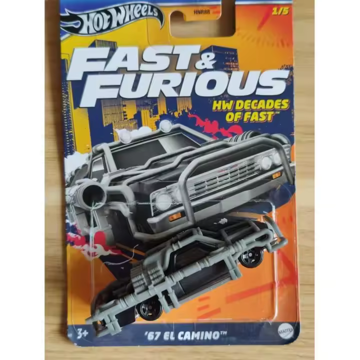 Hot Wheels Fast & Furious Decades of Fast Series '67 El Camino 1/5 - 1