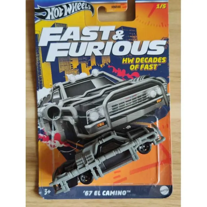 Hot Wheels Fast & Furious Decades of Fast Series '67 El Camino 1/5 - 1