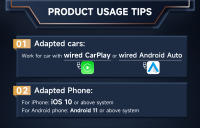 Adaptador De Caja AI Wireless Para Coche HEYINCAR CarPlay Android Auto Para Opel Skoda Kia Haval Toyota Mazda Ford Peugeot VW Audi - details 0