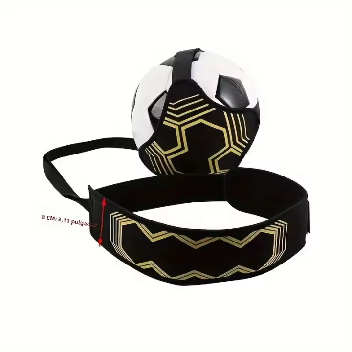Cinturón Ajustable De Fútbol 1pc Entrenador De Tiro Elasticidad Para Fitness De Nylon Correa De Auxiliar De Deporte - 1