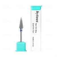HYTOOS Bits De Taladro Para Uñas Cono Doble 15mm Taper Carburo Herramienta De Limpieza De Cutícula Y Eliminación De Gel Suave - details 6