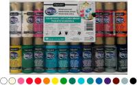 DecoArt Americana - Paquete económico de 16 pintura acrílica, Envió Gratis. DASK429 de 16 unidades, 2 Oz 59ml. Ideal para iniciación a la pintura decorativa. Se adhiere en lienzo, madera, cartón, escayola, terracota y todo tipo de superficies. Deco Art - details 3