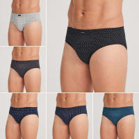 DON ALGODÓN | Pack de 6 Slips Para Hombres | 6 Estampados y Colores Diferentes | 100% Algodón | Suaves y Cómodos | Transpirables | Máxima Calidad - details 0
