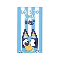 Toalla para Playa Piscina Bluey Oficial 70x140cm infantil de microfibra para niños - details 0