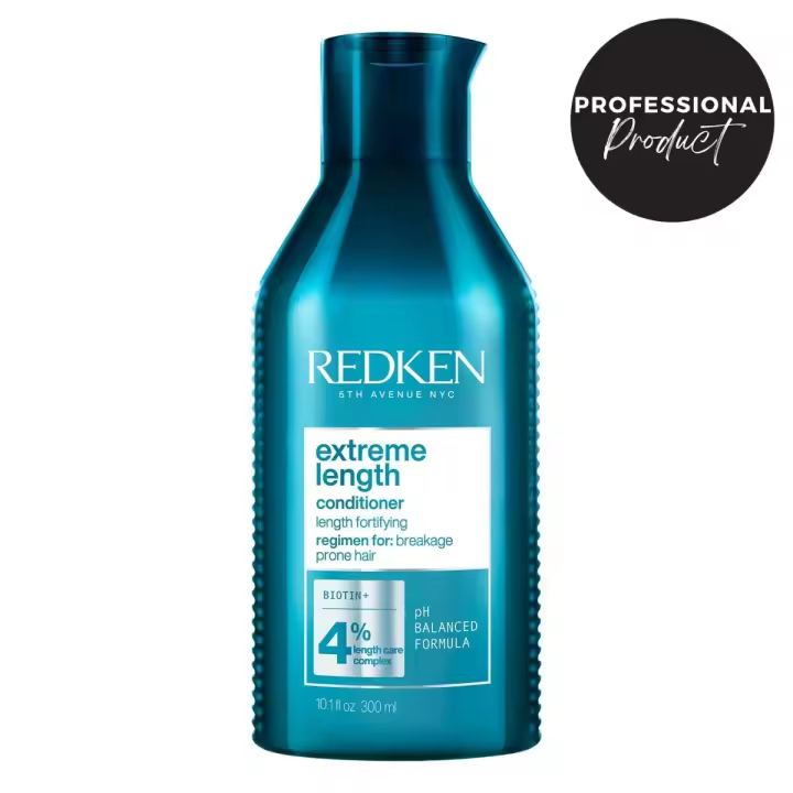 Redken | Extreme Length Acondicionador 300ml | Acondicionador enriquecido con biotina para un cabello fortalecido y un crecimiento más fuerte. Ayuda a prevenir la rotuta y promueve un cabello más saludable y fuerte. - 1