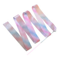 1/2 Pcs Cinta De Danza Plateada Profesional 2m Para Gimnasia Rítmica Y Baile Equipamiento De Entrenamiento Para Niños Y Niñas - details 10