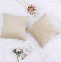 Funda De Cojín Texturizada De 18X18 Pulgadas Veludo Suave Y Acogedor Estilo Rustico De Granja Decoración Para El Hogar Cojín De Asiento Relleno De Fibra - details 6