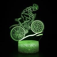 Lámpara De Noche LED USB Nighdn Para Bicicleta De Montaña Luz De Mesa Cambio De Color 16 Con Control Remoto Decoración De Habitación Regalo De Cumpleaños Para Niños Y Hombres - details 6