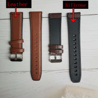 Correa De Reloj De Cuero 22mm Para Xiaomi Mi Mibro Watch X1 Reemplazo De Pulsera Inteligente Compatible Con Mibro Watch A1 En Negro Marrón Café - details 2