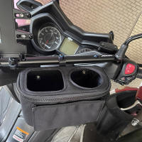 Soporte De Botella Y Portacopas Para Manillar De Motocicleta Bolsa De Almacenamiento Para Yamaha NMAX XMAX TMAX 300 250 155 - details 9