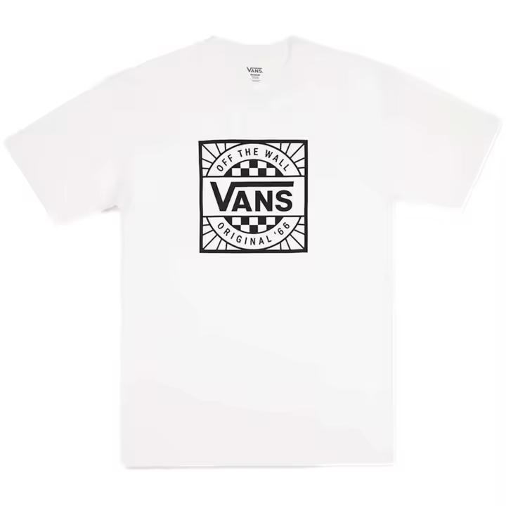 Camisetas De Manga Corta Vans para Hombre en color Blanco - 1