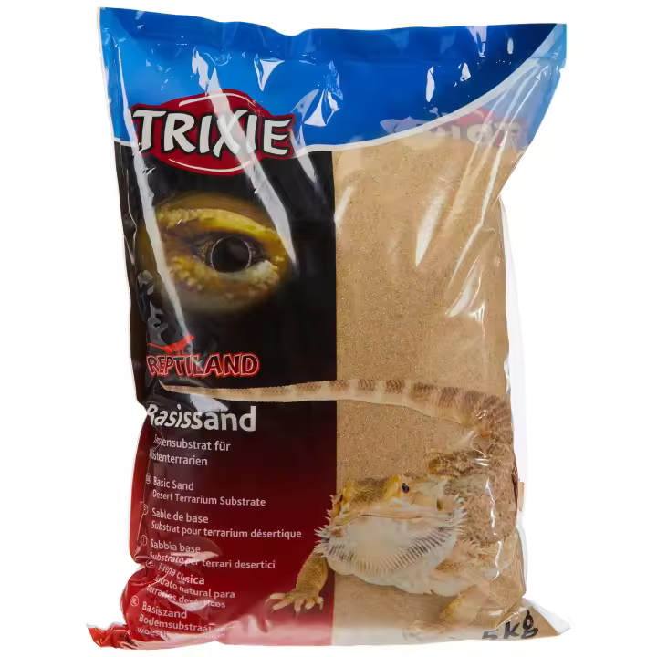 TRIXIE Arena básica para Terrarios, 5 kg, Amarilla - 1