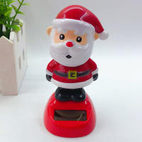 Nueva Llegada Adorno De Navidad Para Coche Muñeca Bobo Solar Creativa Decoración De Interiores Suministro Para Coche Adorno De Modelado De Navidad - details 7