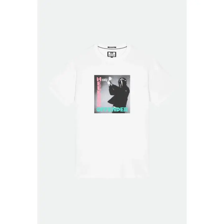Weekend Offender Camiseta Hombre London Calling Blanca - 1
