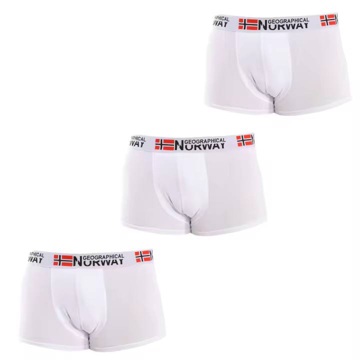 Pack de 3 Bóxers Geographical Norway GN1000 para Hombre - 1