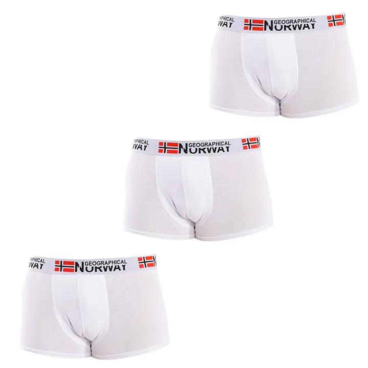 Pack de 3 Bóxers Geographical Norway GN1000 para Hombre - 1