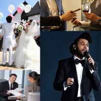 Traje De Novio Estilo Británico Negro Para Hombre Chaqueta Larga De Fiesta De Boda Y Promocional Cuello En Pico Un Botón Moda - details 1