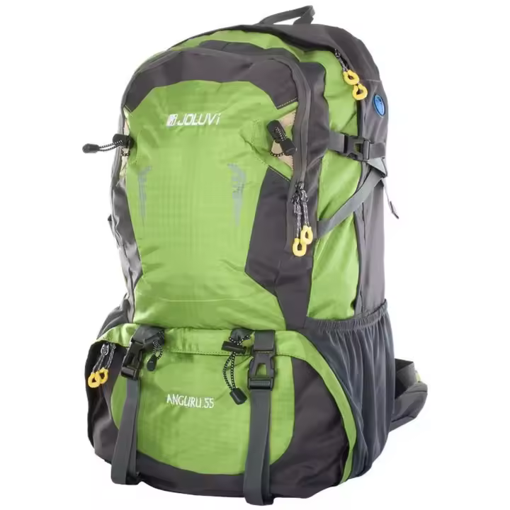 Mochila Joluvi Angliru 55 para unisex en color verde - 1