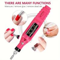 YIKOOLIN Kit De Manicura Profesional Con Lámpara LED UV Y Máquina De Taladro Eléctrica 20000RPM Set Completo Para Principiantes - details 2