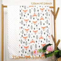 Manta Bebé Mermaid Estrella Impresión Algodón Flannel Envoltura Para Bebé Niño Y Niña Cama Carrito De Compras Edad 1-3 Años - details 1
