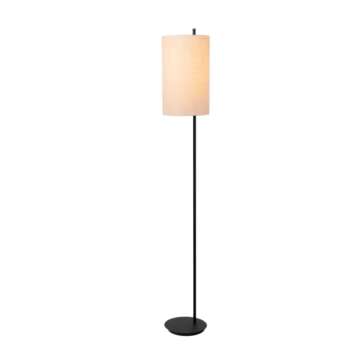 Lucide MAGIC - Lámpara de suelo - Ø 24 cm - 1xE27 - Negro - 1