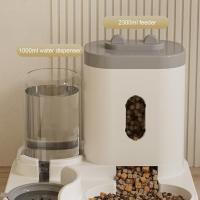 Dispensador Automático comida para mascotas,práctico container para Comida y Agua para mascotas,dispensador Automático - details 1