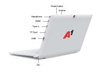 MLLSE A1 tableta 2 en 1 de 10,1 pulgadas 8GB DDR4 RAM 128GB ROM Intel N5030 1920x1200 pantalla IPS Windows 10 Tablet PC con teclado - details 8