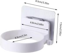 No hay perforación secador de pelo titular secador de pelo percha espiral secador de pelo titular utilizado para la cocina y accesorios de baño Decoración - details 0