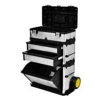 vidaXL Caja de herramientas de 3 partes - details 0