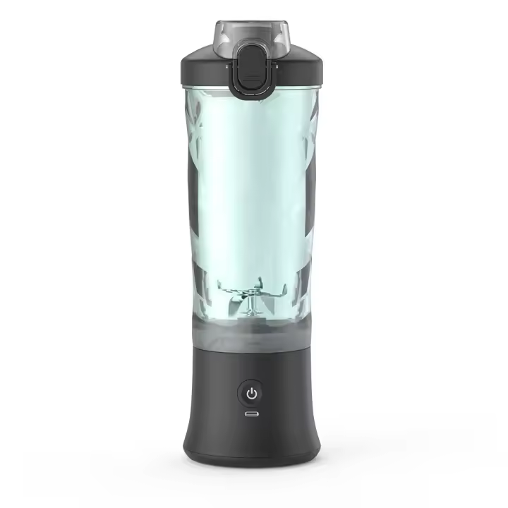 Batidora Portátil Negro 600ml con 6 Cuchillas - 1