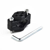 Soporte Universal Para Faros LED Y Señales De Neblina De 22-32mm Para Motocicleta Accesorios Metálicos De Montaje En Manillar - details 5