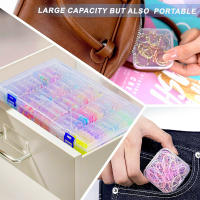 Caja De Almacenamiento Para Pintura Diamante DIY Organizador De Joyería Y Uñas Con 4/12/15/30/45 Grillas Contenedor Para Rhinestones - details 1