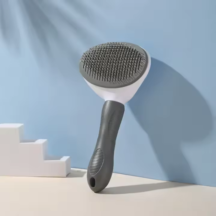 Peine Para Gatos Y Perros Herramienta De Eliminación De Pelos Acero Inoxidable Masajeador De Belleza Accesorios Para Animales - 1
