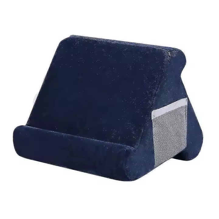 Amortiguador suave del resto de la tableta, tenedor del soporte de Ipad del Multi-ángulo con el bolso neto - 1