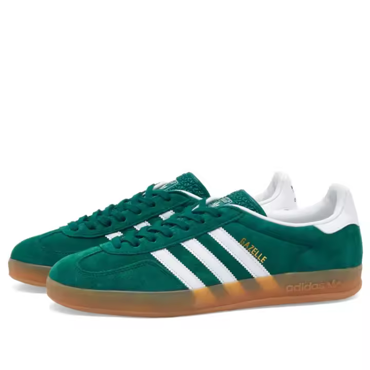 Adidas Gazelle Indoor JI2062 Woman Collegiate Green / Cloud White / Gum JI2062W - 1