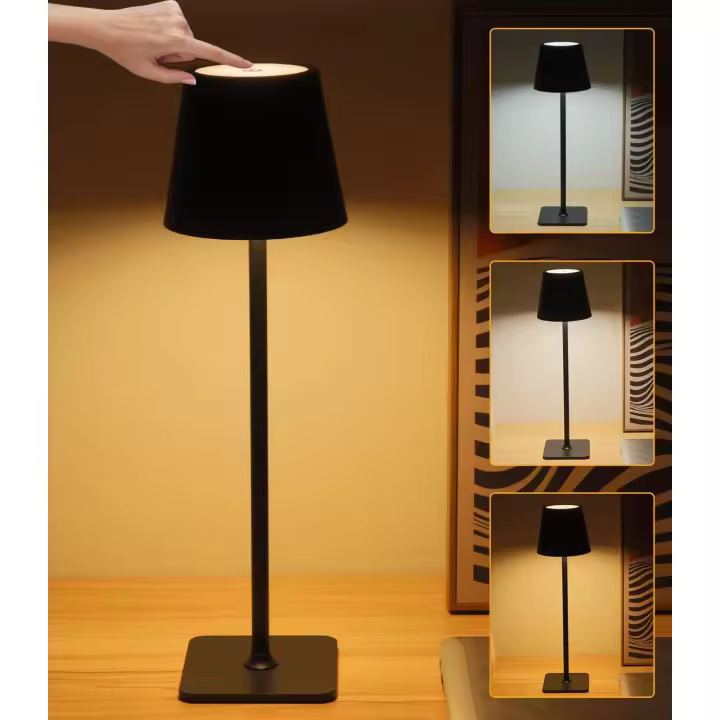 Lámpara de Mesa inalámbrica, lámpara de Mesa LED, impermeable al Aire Libre IP54, adecuada para Extera, Jardín, restorante - 1