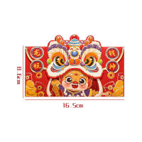 4PCS Envolventes Rojos Para El Año Nuevo Chino 2024 Decorativos Y Para Recibir Dinero Decoración Del Año Del Dragón - details 8