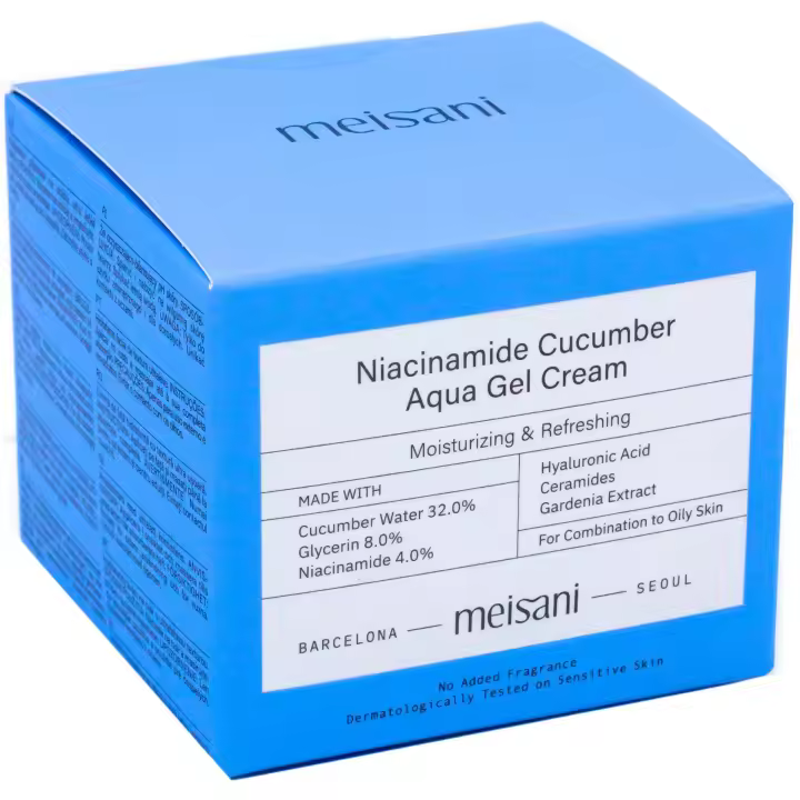 Meisani Niacinamide Cucumber Aqua Gel Cream 50 ml - 1