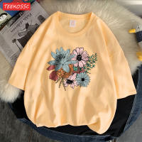 Camiseta De Hombre Con Estampado De Flores En Primavera Camiseta Gráfica Divertida De Alta Calidad Para Exterior Camisetas Casuales De Algodón Manga Corta Para Verano - details 31