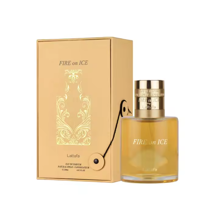 Perfume Árabe Lattafa Fire on Ice Eau de Parfum 110ml Unisex Original Oriental Especiado Amaderado Dulce - 1