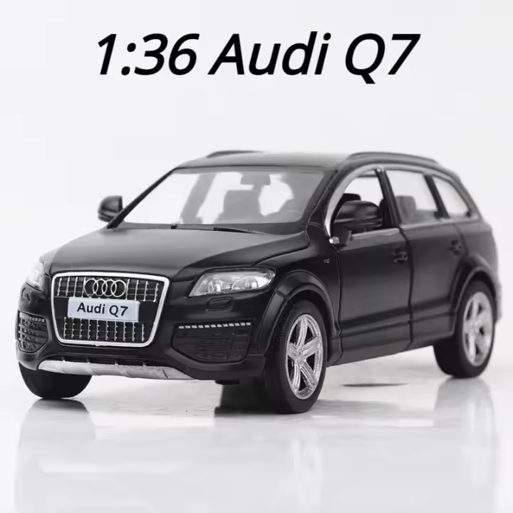 Audi Q7 De Lujo En Escala 1:36 Coche De Juguetes De Metal Exquisito Para Niños Regalo De Navidad Vehículo De Simulación Para Coleccionistas - 1