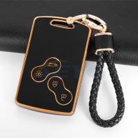 Funda De Llave De Coche TPU Para Renault Duster Captur Clio IV Logan Megane Koleos Scenic Fluence Laguna Con Llavero - details 6