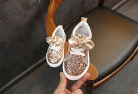 Zapatos De Niñas 2020 Primavera Otoño Con Cordones Glitter Cuero Sintético Antideslizantes Planos Casuales Para Niñas Tallas 7-13 Adecuados Para Todas Las Estaciones - details 6