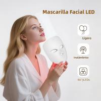 Máscara LED Inalámbrica 7 Colores Máscara De Belleza Con Luz Fotónica Rejuvenecimiento Anti-Edad Tensión De Piel Facial - details 15