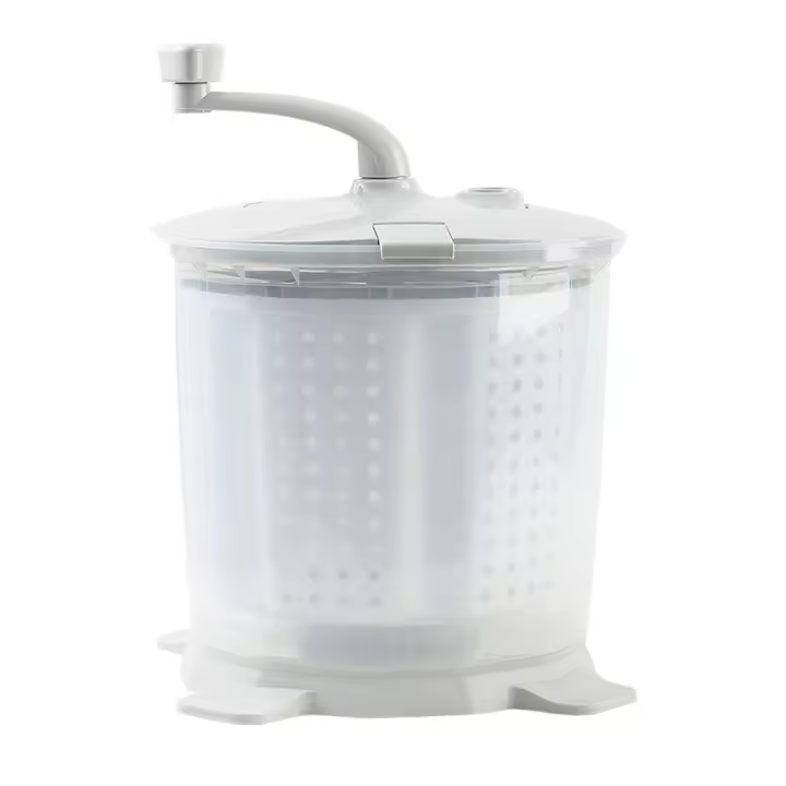 Mini Lavadora manual portátil para el hogar dormitorio Lavadora de ropa interior Gris - 1