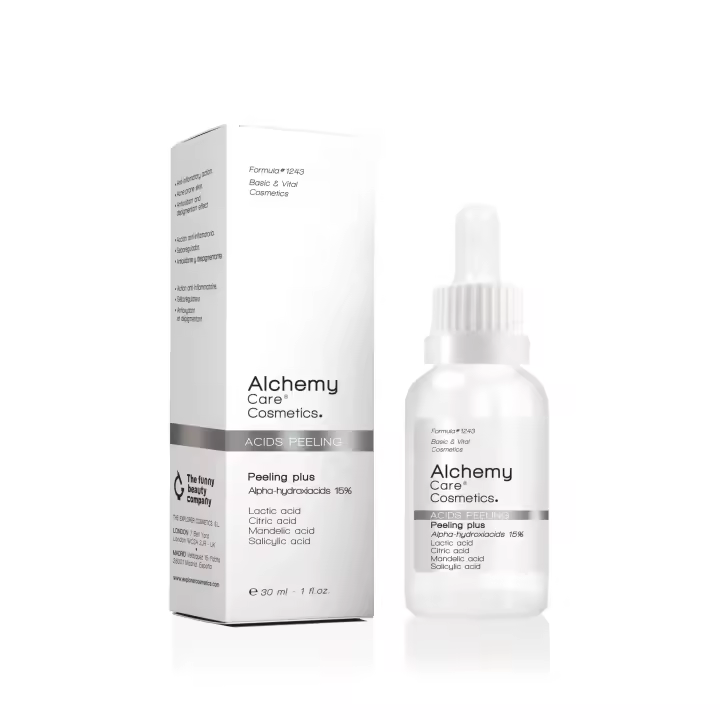 ALCHEMY CARE COSMETICS Peeling Plus Serum - 30 ml Exfoliar profundamente y Renueva las células desde el interior - 1