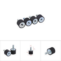 4x Monturas De Goma Absorbedor De Choque Antivibración Bobines Silenciosos M6 Para Automóviles Partes De Repuesto - details 0
