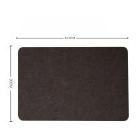 1/4/6pcs Tapetes De Cocina Resistentes Al Calor De Cuero Para Mesa Tapetes Lavables Y Limpiables Para Interior Y Exterior Estilo Japonés - details 7