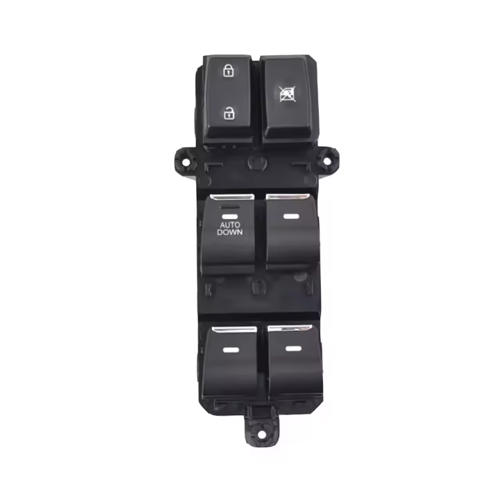 Interruptor De Ventanilla Automática Para Conductor Hyundai Tucson 2016-2019 Lateral Izquierda ABS Nuevo Y Original 93570-D3050 - 1