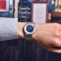 Reloj De Cuarzo Para Hombre PAGANI DESIGN 2025 Multifuncional 40MM Vidrio De Zafiro Resistente Al Agua 100M Fase Lunar Estilo Business - details 17